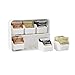 Mind Reader Tea Bag Organizer, Tea Station Organizer, Countertop Storage, Kitchen, Plastic, 10.25