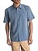 Quiksilver Waterman Men's Centinela Shirt, Blue Fin, X-Large