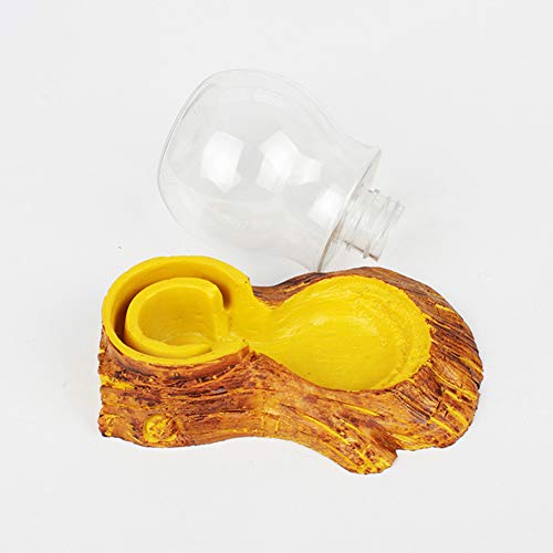 YaptheS Reptile Automatic Water Feeder Vivarium Landscaping Decor Amphibian Tortoise Food Basin Lizard Water Feeder