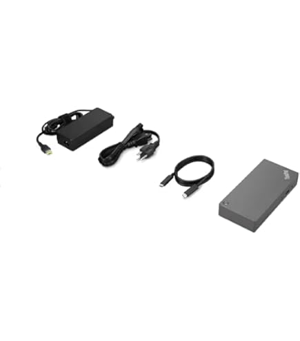 Lenovo ThinkPad Universal USB-C Dock V2-40B70090 with HDMI Cable