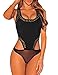 Ninimour-Women Hollow Out Neck Playsuit Club Romper