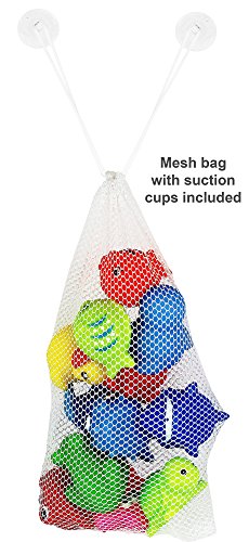 Click N' Play Assorted Colorful Bath Squirters for 6 months to 999 months (12 Pack)