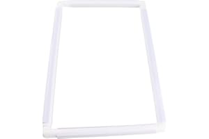Square Plastic Embroidery Frame Rectangle Cross Stitch Frame Universal Clip Frame for Embroidery Cross Stitch Quilting Needle