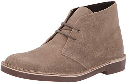 clarks taupe distressed suede
