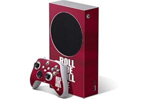 Skinit Decal Gaming Skin Compatible with Xbox Series S Bundle - Officially Licensed University of Alabama Roll Tide Roll Design