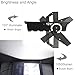 ZHMA 100W LED Flood Light,Waterproof IP65 Super Bright Outdoor Work Light with US 3-Plug,LED Work Light,Yard,Basketball Court,Garden