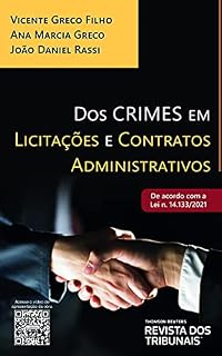 Livro Dos crimes em licitações e contratos administrativos