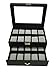Sodynee Deluxe Large 20 Mens Watch Box with Top Safeguarded Lock, Watch Display Case Organizer,Black