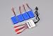 YouCute 4pcs 3.7V 780mAh official Battery and 1to6 charger for Wltoys V636 V686 V686G V686K JJRC V686 RC quadcopter drone spare parts