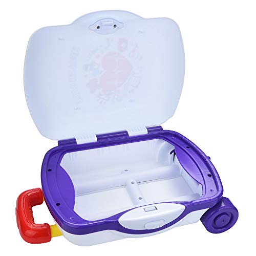 Kids Doctor Pretend Play Set | Family Doctor Role Play Medical Box Kit Playset Toys for Toddler | 19Pcs Educational Doctor Toys with Stethoscope and Portable Case for Boys Girls (White) - Thumbnail 5