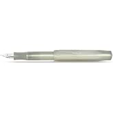 Kaweco LUNAR SPORT Fountain Pen Light Green I Premium Reservoir Pen with Steel Nib for Ink Cartridges 13 cm I Nib: F (Fine)