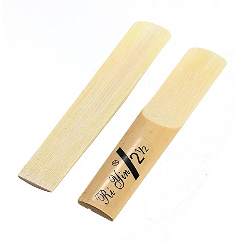 C&C Products 10pcs Traditional Bb Clarinet Reeds Reed Bb 2.5 Strength 2 1/2