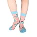 SOCKFUN Funny Girls Socks Narwhal Socks Girls Cute Kids Whale Socks, 4 Pack Narwhal Gifts For Girls