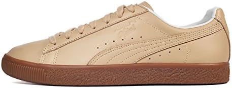 PUMA Unisex x Naturel Clyde Vegetable Tan Leather Sneaker Natural Vachetta 12 M US