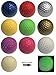 Infusion Miniature Golf Balls, Assorted Colors Mini Golf Balls