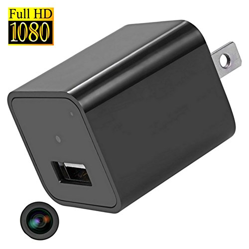 Fifi ac wall plug adapter 1080p hd usb wall charger hidden spy wa…