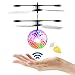 JAMSWALL RC Flying Ball Crystal Flashing LED Light Flying Ball RC Toy RC Infrared Induction Helicopter for Kids, Teenagers Colorful Flyings for Kid's Toy