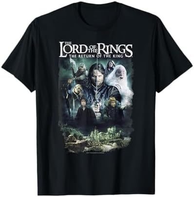 Amazon.com: Lord of The Rings Return of The King Poster T-Shirt