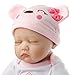 SanyDoll Reborn Baby Doll Vinyl 22inch 55cm Lovely Lifelike Cute Toy Pink Sleeping Baby Doll