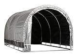Instant Storage Garage - Storage Solutions Lawn, Garden and Auto Shelter - Year Round or Temporary - Waterproof, Rust Resistant (8'W x 8'L x 6'6