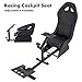 VEVOR Driving Simulator Gaming Chair Adjustable and Foldable Racing Cockpit Seat for PS2 PS3 PS4 Xbox Xbox360 Xbox One