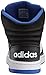 adidas Performance Men's Hoops Vs Mid Basketball Shoe,Black/White/Blue,10 M US
