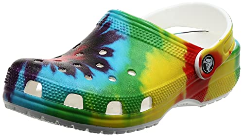 tie dye crocs mens