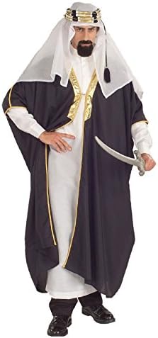 OvedcRay Arab Arabian Sultan Shiek Sheik Desert Prince Adult Mens Costume Robe