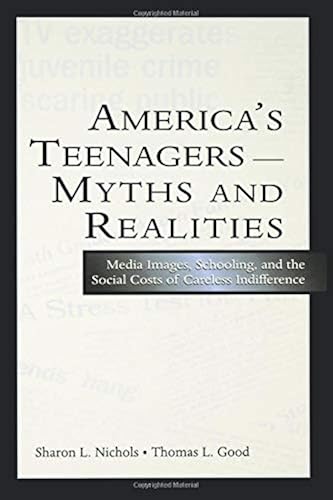 Download America's Teenagers-Myths and Realities PDF