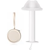 Conception Aid Cup Auxiliary Device, Reusable Medical-Grade Insertion Applicator, Fertility Accessory for TTC, Helps Reach Correct Cervical Position (Conception Cup Not Included) (Clera)