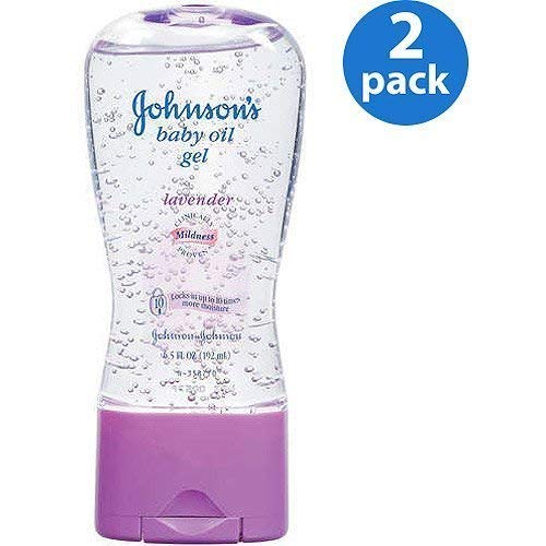 Buy Johnson\'s Lavender Baby Oil Gel, 6.5 oz, 2Pac Online at Low