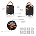 Superway Portable Ultra Bright LED Camping Lantern & 10400mAh Power Bank, 【LG Cells】 440 Lumens IP65 Waterproof Rechargeable Camping Lantern, 99hrs Use for One Charge- Best for Hiking Camp Outages