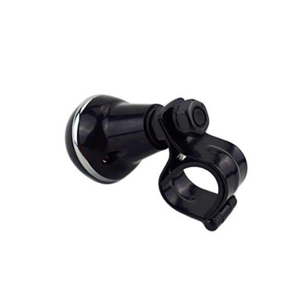 Black-Steering-Wheel-Spinner-Handle-Auto-Heavy-Duty-Suicide-Knob-Car-Solid