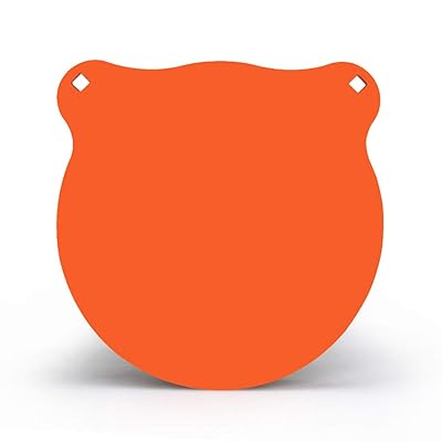 Highwild AR500 Steel Target for Shooting 1/2&quot; Thick Gong Silhouette Metal Target - Laser Cut - Neon Color