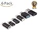 BHSPOWER USB Type C Adapter,Micro USB to USB C Adapter,USB Type C to USB-A, USB C to USB 3.0 Adapter,for MacBook Huawei Google Pixel 2 XL and more-6Pack Black primary