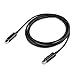 [Intel Certified] Cable Matters Thunderbolt Cable (Thunderbolt 2 Cable) in Black 6.6 Feet