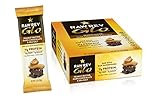 Raw Rev Glo 12 Pack Case - Peanut Butter Dark Chocolate Sea Salt Bars w/ Raw Superfoods, High Protein (Plant Based), High Fiber, Low Sugar (Sweetened w/ Imo), Organic Ingredients, Gluten Free, Non GMO