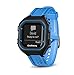 Garmin Forerunner 25 Bundle with Heart Rate Monitor (Large) - Black and Blue