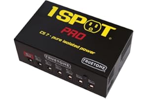 TRUETONE 1 SPOT Pro CS7 Guitar Pedal Power Supply with 7 Isolated Outputs, 9V 12V 18V, Studio Power for Your Pedalboard