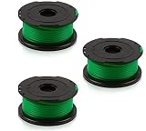 Garden NINJA Replacement Trimmer Spool, Compatible with Black and Decker SF-080, fit Model GH3000 (3-Pack)