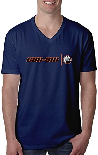 NOONSUN Men's Can Am Spyder Logo V-Neck Tshirt
