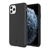 [2019] for iPhone 11 Pro Max, PATCHWORKS Military Grade Certified Dual Layer Impact Resistant Corner Protection with Poron XRD Wireless Charging Compatible [Level ITG Series], Black