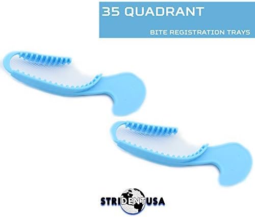 Quadrant Bite Registration Triple Trays 35 PCS