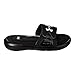 Under Armour Boys' Ignite IV Slide, Black (001)/White, 7