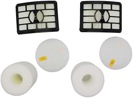 Raogoodcx Shark Rotator Filter Nv500 Sets Hepa Filter & Foam Filter Fit Rotator Professional Liftaway Nv500 Nv501 Nv502 Nv503 Vacuums Part # Xff500 & Xhf500