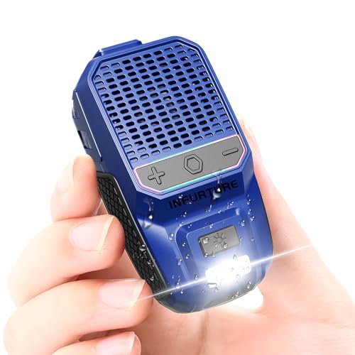 INFURTURE Clip Speaker Wearable Bluetooth Speaker