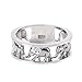 CloseoutWarehouse 925 Sterling Silver Elephant Family Migration Ring (Comes in Colors)