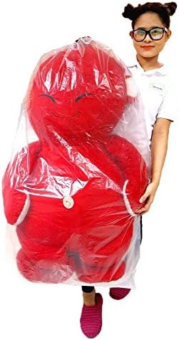 Big Plastic Cover Bags Dust Free Drawstring Bag for Keeping Luggages Good for Household Organnizing 3 Bags/set (L 79x115 cm.)