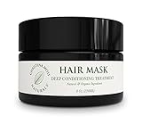 Hair Mask - Deep Hair Conditioner Repair Treatment For Damaged Dry Hair - Made With Organic & Natural Ingredients - Sulfate Free - No Harmful Chemicals - For Women & Men - 8oz -Christina Moss Naturals
