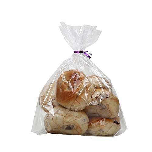 HRX Package 4'' Metallic Twist Ties Good Christmas Cello Wedding Party Candy Bags (8 Colors 6400pcs)